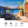 FEELWORLD P6X 5.5-Inch Touchscreen Camera Monitor 1000Nit Camera Field Monitor, Supports 4K 60Hz,3D LUT, HDR,Waveform Aluminum Casing 9:16 Marker view 2