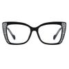 bullabulling Bling Rhinestone Square Reading Glasses For Women Men Blue Light Blocking Computer Readers (c1, 1.75, x) view 2