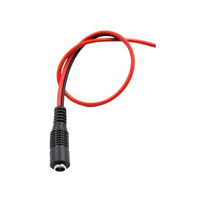 30pcs Surveillance DC Female Power Head DC Female with Wire Accessories BNC Copper Cable for Camera