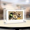 10-inch high-Definition Transparent Acrylic Digital Photo Frame, Full Playback of Videos, Pictures and Music, Electronic Photo Album view 3