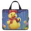 April Showers Duck Spring Cute Laptop Sleeve Case Lightweight Computer Carrying Bag 10 Inch/12 Inch/ 13 Inch/15 Inch/17 Inch view 1