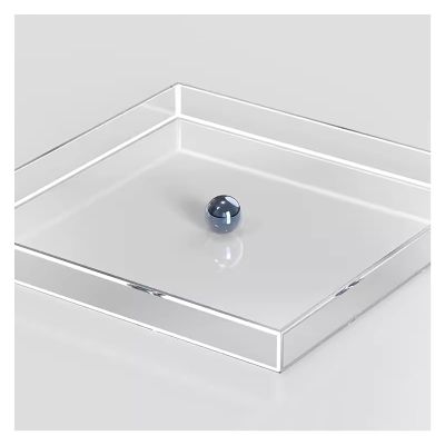 Highly Transparent Acrylic Display Box, Storage Box Tray Drawer Box, Decorative Building Block Box, Photography Tray(20x20x15cm/7.9x7.9x5.9in)