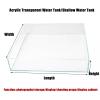 Highly Transparent Acrylic Display Box, Storage Box Tray Drawer Box, Decorative Building Block Box, Photography Tray(20x20x15cm/7.9x7.9x5.9in) view 2