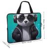 Panda Enjoy Music Cute Laptop Sleeve Case Lightweight Computer Carrying Bag 10 Inch/12 Inch/ 13 Inch/15 Inch/17 Inch view 2