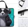 Panda Enjoy Music Cute Laptop Sleeve Case Lightweight Computer Carrying Bag 10 Inch/12 Inch/ 13 Inch/15 Inch/17 Inch view 3