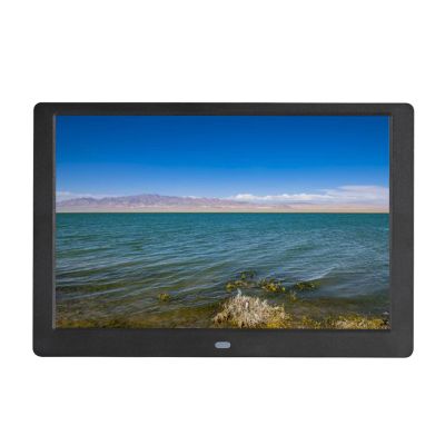 10.1 Inch HD IPS Screen 178 Full Viewing Angle Elevator Advertising Machine Digital Photo Frame Commercial Display(Black)