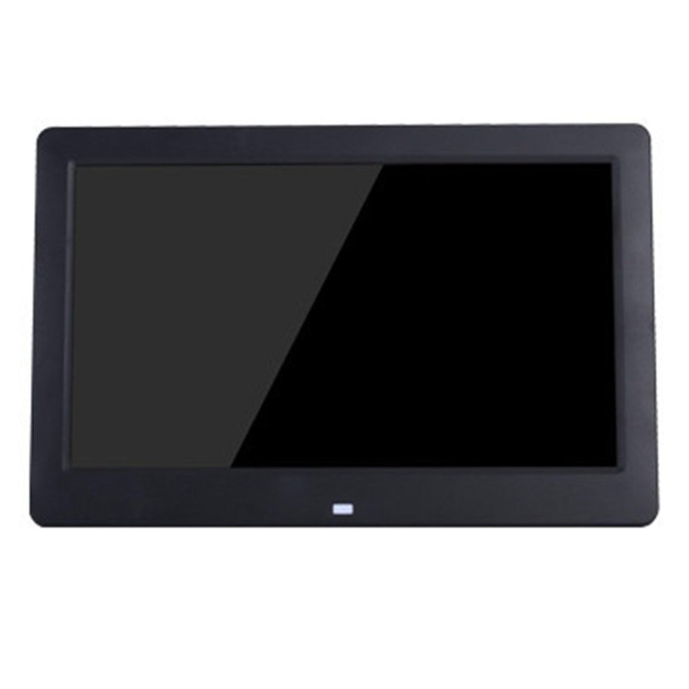 10.1-inch Multi-Function Digital Photo Frame, High-Definition Electronic Photo Album, Video, Picture and Music Loop Playback, Advertising Machine(Black)