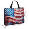 4th of July Patriotic U.S. Flag Cute Laptop Sleeve Case Lightweight Computer Carrying Bag 10 Inch/12 Inch/ 13 Inch/15 Inch/17 Inch view 2
