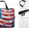 4th of July Patriotic U.S. Flag Cute Laptop Sleeve Case Lightweight Computer Carrying Bag 10 Inch/12 Inch/ 13 Inch/15 Inch/17 Inch view 3