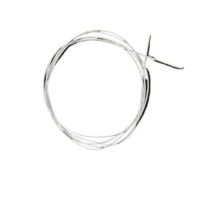 5m High Purity Silver Plated OCC Wire Copper Cable for Audio DIY Amplifier Headphone Speaker Cable 14/16/18/19/20/22/24/26 AWG(20AWG)