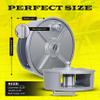 Aluminum Tie Wire Reel Coil Holder with Ergonomic Rewind Knob, Lightweight, Sturdy, Smooth Operaring, Durable with Built-in Belt Loops. view 3