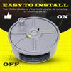 Aluminum Tie Wire Reel Coil Holder with Ergonomic Rewind Knob, Lightweight, Sturdy, Smooth Operaring, Durable with Built-in Belt Loops. view 4