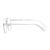 HELES Oversize Metal & TR90 Full Rim Blue Light Blocking Reading Glasses Anti-Reflection Computer Spectacles Eyeglass Reader-Clear||+0.50 Strength view 4