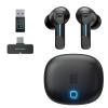Middle Rabbit SW5 Wireless Gaming Earbuds with Mic, Compatible with PC PS5 PS4 Desktop VR, Computer Headphones, 2.4G Dongle & Bluetooth 5.4 Dual-Mode, 4 Built-in Microphones, 20ms Low Latency view 1
