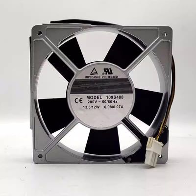 for 109S488 200V 0.07/0.08A 12025 12CM Aluminum Frame Cooling Fan