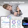 BIGGERFIVE Smart Watch for Kids, 1.8" Fitness Tracker Watch Pedometer, Heart Rate, Sleep Monitor, IP68 Waterproof, Calorie Step Counter, Puzzle Games with/Without APP for Girls Boys Teens 5-16, Black view 4