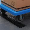 ZTZBFGM Durable Cable Protection Ramp Cover,Wire Coverings Supports 3000Lbs Single Channel Heavy Duty Hose and Cord Track Floor Protection,for Indoor Outdoor Use,100x25x4 cm view 3