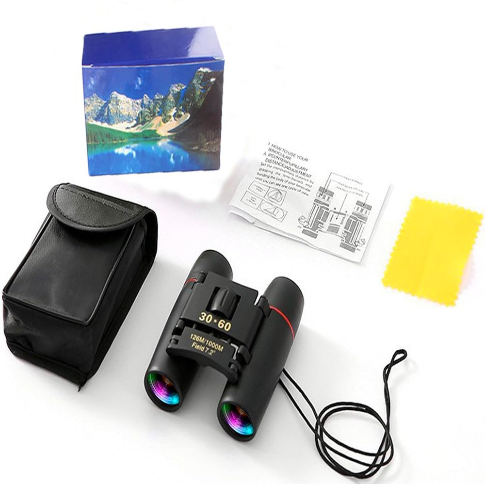 Binoculars for Adults, Compact Small Pocket Mini Travel Binocular for Bird Watching Concert Theater Opera High Powered Electronic Cruise Ship Essentials Norwegian Alaska Must Haves Hiking Camping Gear