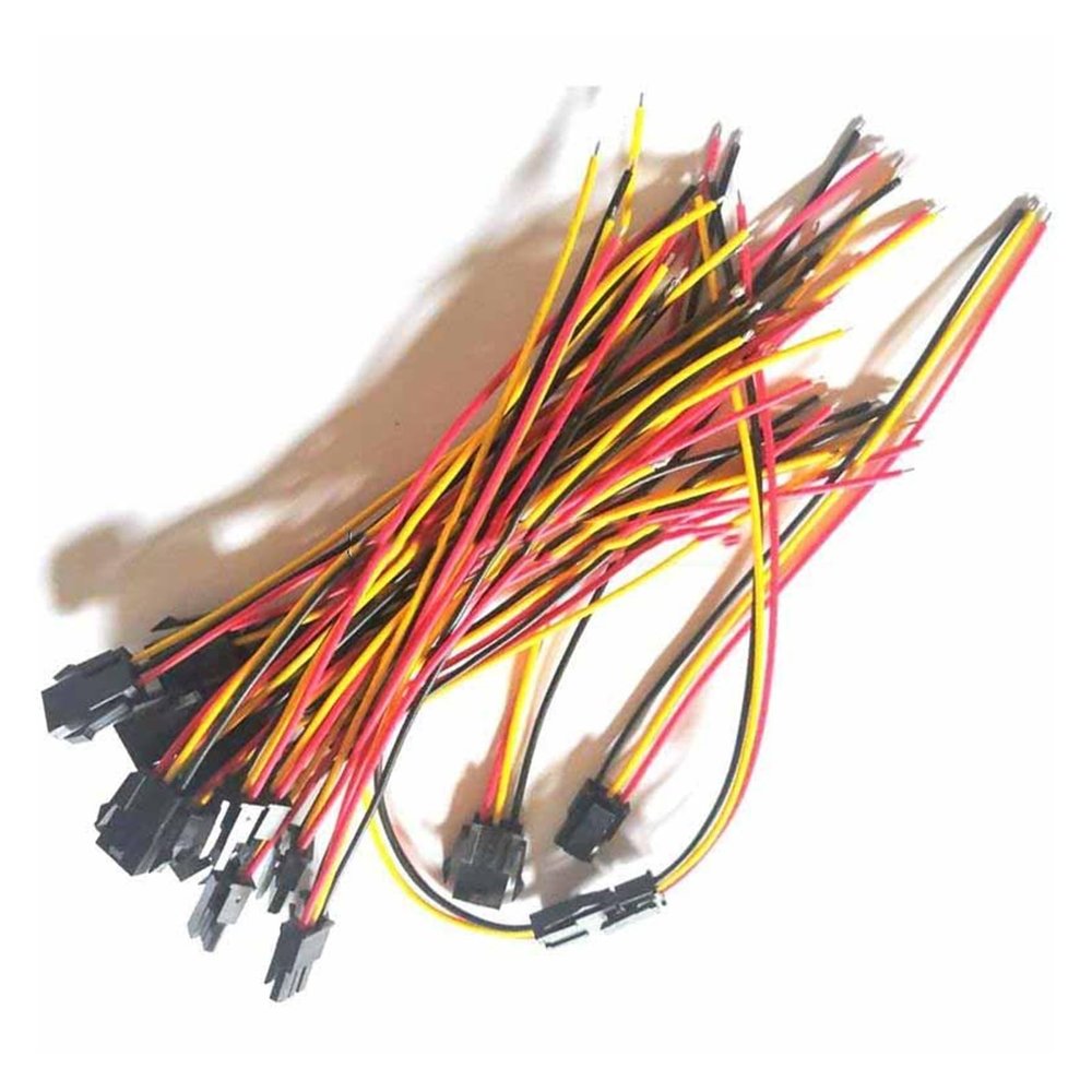 10CM 22AWG 3.0mm 2pin 430250200 Male Power Wire Harness Micro-Fit 3.0 Wire Harness 3.0 Wire Cable(1X3)