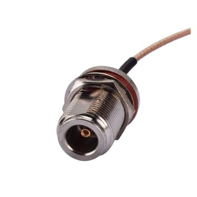 3G Antenna CRC9 Bend Male to N Female Headband Spirals 20 Cm Long RG316 Cable
