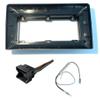 9 Inch Car Stereo Install Dash Kit, Wire Harness, and AM/FM Radio Antenna Adapter -Made for VW: 2012-2015 Beetle, 2007-2014 Eos, 2010-2014 Golf, 2006-2015 Made for Jetta, 2006-2014 Passat view 1