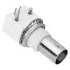 10pcs 90 Degree White PCB BNC Connector Board 2P Adapter for CCTV Systems, Suitable for low frequency with good oxidation and stable conductivity view 4