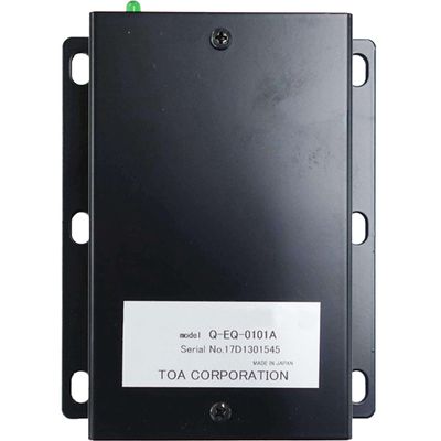 TOA Electronics EQ-0101A Q Equalizer Box Exclusively Used for The HA-1010 Long Range Slim Speaker; Protects HA-1010 Driver Unit; Increases Clarity of Audio Transmission of HA-1010; DC 12V - 24V