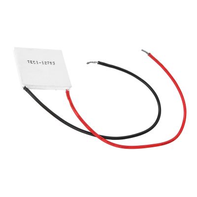 TEC1-12703 Thermoelectric Cooler Module Made of Ceramic, Wide Temperature Range, Easy to Install for Refrigerator Plates, Durable & Efficient Cooling Solution