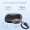 Open Ear Earbuds - Bluetooth 5.3 Wireless Earbuds with Earhooks for 48H Long Time Playback, Superior HiFi Stereo Sound,LED Digital Display,ENC Call Noise Reduction,Sweatproof Workout Headphones view 2