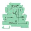 MRI-3.3D48 DC Photoelectric Coupler PLC Module, 2.5kVrms Isolation, Yellow LED Indicator, 6.2mm Width, DIN Rail Installation, 3-48V DC/100mA, High-Performance Relays view 3