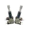 Aihexun 2Pcs/Lot 12 5-pin Single Link A20K Old-Fashioned Car Amplifier, Speaker, Volume Switch, Potentiometer Handle Length 30mm view 2