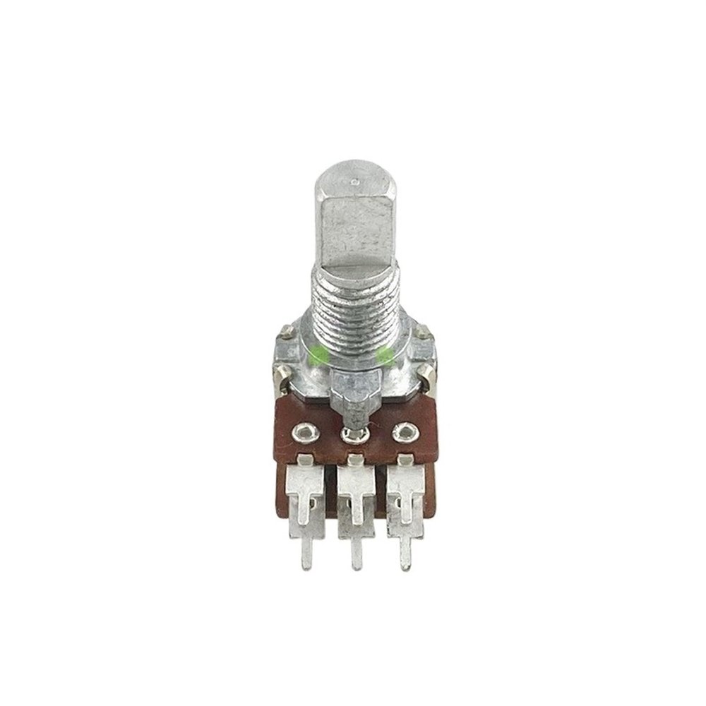 2Pcs/Lot R1210G A10K B10K 12 Type 6-pin Duplex Potentiometer Computer Speaker Power Amplifier Audio Volume Adjustment(B10K)