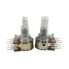 2Pcs/Lot R1210G A10K B10K 12 Type 6-pin Duplex Potentiometer Computer Speaker Power Amplifier Audio Volume Adjustment(B10K) view 2