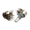 2Pcs/Lot R1210G A10K B10K 12 Type 6-pin Duplex Potentiometer Computer Speaker Power Amplifier Audio Volume Adjustment(B10K) view 3
