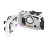 Mcoplus 60m/195ft Professional Underwater Camera Scuba Case Waterproof Diving Housing for Om System tg7 Olympus Tough TG-7 (White) view 2