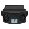 jojobasec Air Circulation Fan 4500RPM Solar Charging Ventilation Fan Auto Interior Cooling Fan for Car Vehicle Truck SUV view 1