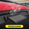 jojobasec Air Circulation Fan 4500RPM Solar Charging Ventilation Fan Auto Interior Cooling Fan for Car Vehicle Truck SUV view 4