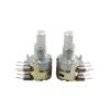 Aihexun 2Pcs/Lot R1210G 12 Type 6-pin Dual B50K B503 Speaker Amplifier Sound Volume Potentiometer 15mm Handle view 2