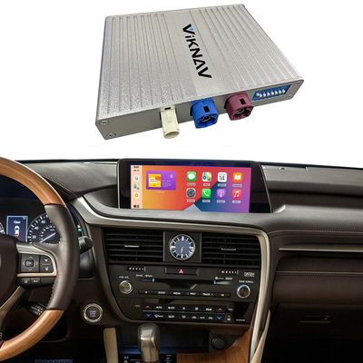 for Lexus RX 2016-2019 / ES NX 2015-2017 / CT 2014-2020 / is 2013-20220 / RC 2016-2018 Wireless CarPlay Android Auto Linux Interface Box Fit for Original Car Radio Upgrade GPS Navigation