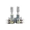 2Pcs/Lot B10K 6-pin Dual Speaker Amplifier Audio Volume Potentiometer 25MM Handle Length view 2