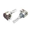 2Pcs/Lot B10K 6-pin Dual Speaker Amplifier Audio Volume Potentiometer 25MM Handle Length view 3