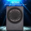 KIMISS 10in Slim Under Seat Powered Subwoofer 600W Premium Bass for Car Truck view 2