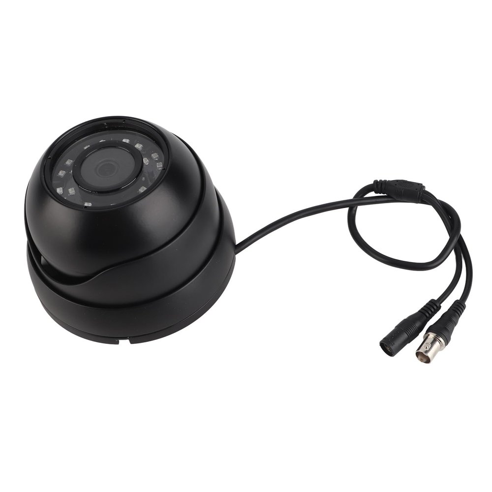 Aramox 1080p AHD CCTV Dome Camera Night Vision Wide Angle Surveillance System Bus Boat Car (Black)