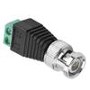 TARSHYRY BNC Male Connector, 10Pcs Green Coaxial Cable Terminal Adapter for CCTV Video Balun Camera, No Soldering Required view 3