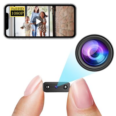Smallest Wireless Wifi Camera,HD1080P Concealed Security Camera with Video Recording Live Feed,Baby Monitor Camera With Night Vision,Motion Detection,Remote Viewing for Security with iOS Android APP