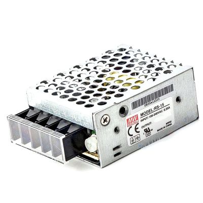 TorqCali RS-15 Series 15W Single Output Open Frame Power Supply 24V for LED Lighting, Industrial Control & More