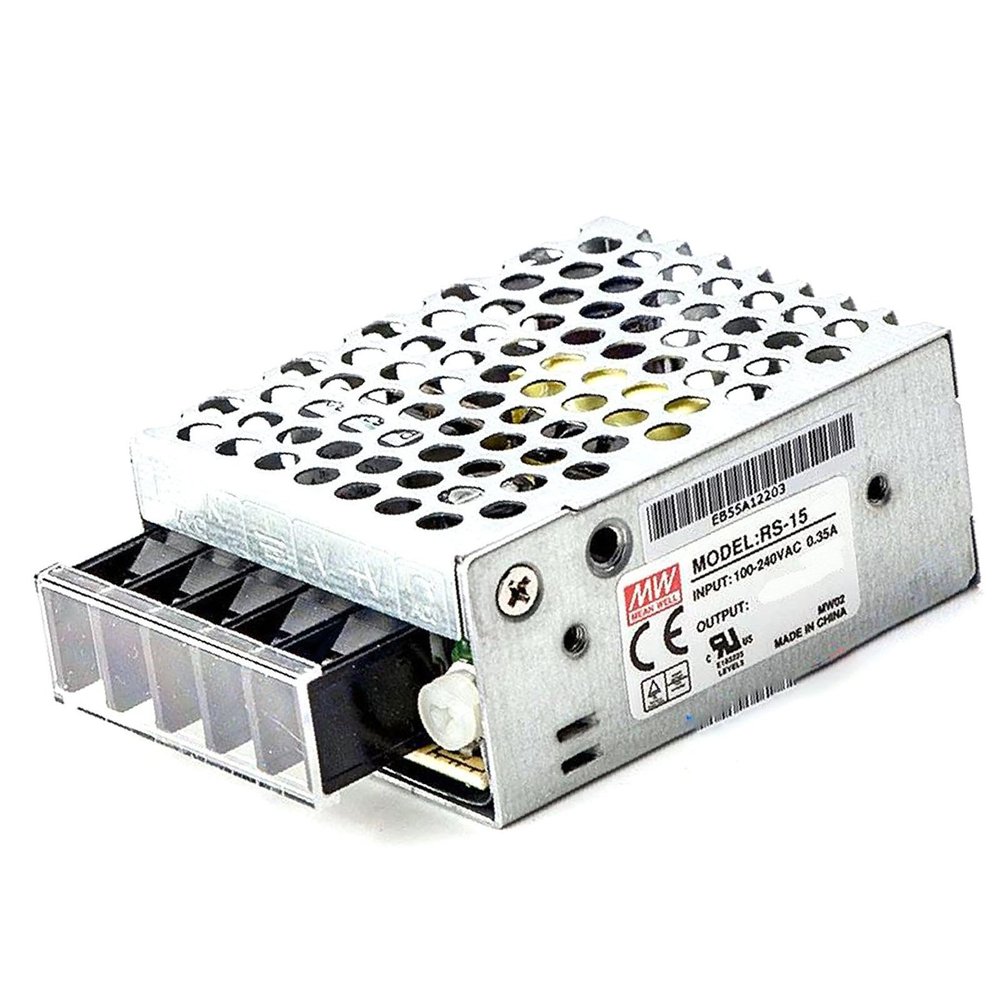 TorqCali RS-15 Series 15W Single Output Open Frame Power Supply 24V for LED Lighting, Industrial Control & More