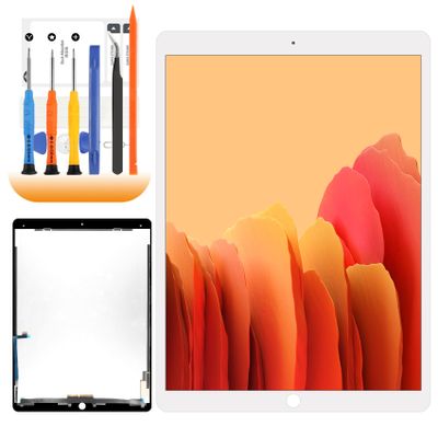 A1584 LCD Replacement for iPad Pro 12.9 2015 Screen Replacement for iPad Pro 12.9 1st Gen LCD Display A1584 A1652 LCD Screen Digitizer Touch Assembly (White No Board)