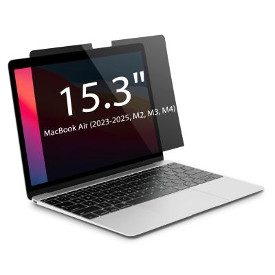 IRUYO FL Magnetic Privacy Screen for MacBook Air 15 inch (2023-2025, M2, M3, M4), Detachable Screen Protector, Blue Light Blocking, Anti Glare Protector and Privacy Filter Shield