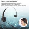 MUNEFE Communication Headset, Headset Telephone, Headphone Computer, Suitable for Providing Uninterrupted Communication view 2